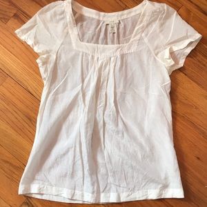 J.Crew cotton and silk top